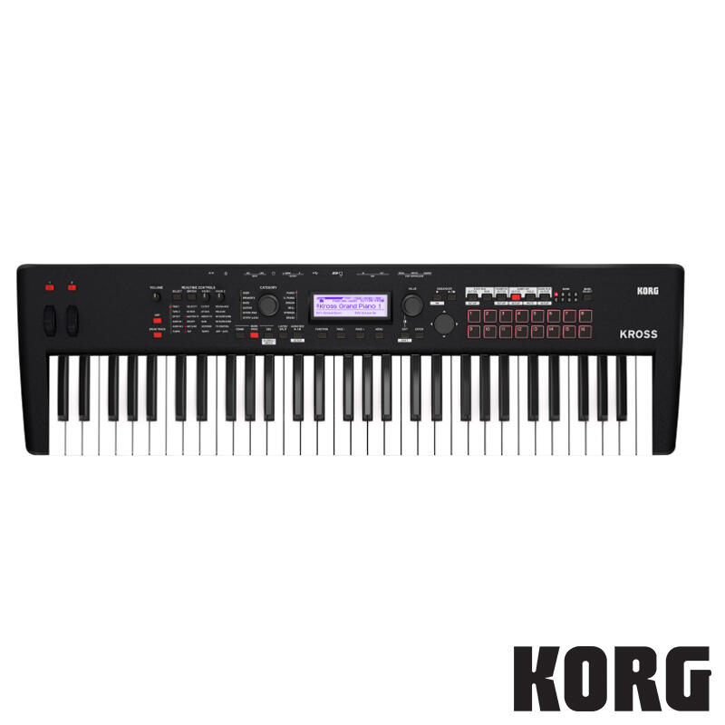 又昇樂器. 音響】KORG KROSS 2 61鍵合成器鍵盤工作站| 露天市集| 全台