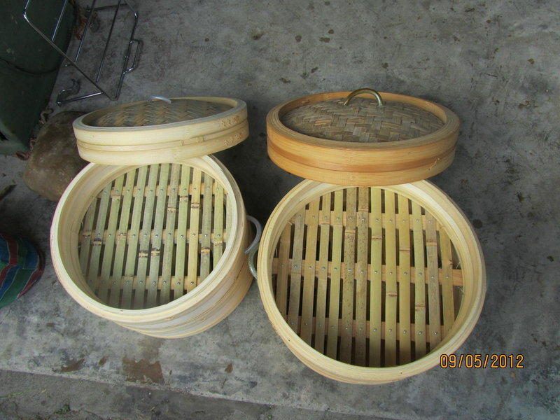 [台灣製造] 手工製(厚)竹蒸籠 1尺4寸(1.4尺) 每層蒸籠(蓋)950元 燒賣，湯包，饅頭，粽子