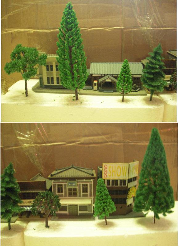 ╭☆不搭嘎樂園☆╯建築模型↗場景樹/松樹/聖誕樹↖