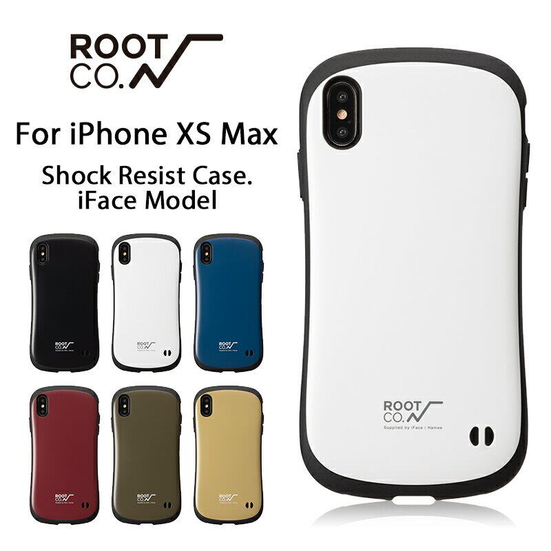 日本ROOT CO. x iFace iPhone Xs/X/XR Max 軍規防摔手機保護殼可加購