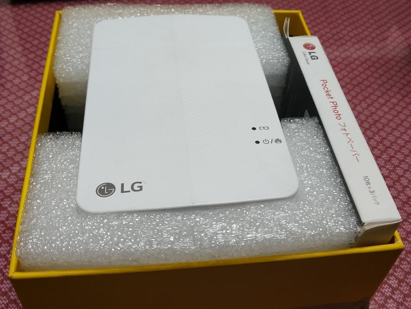 LG Pocket Photo口袋相印機PD251(附十張原廠相印紙)