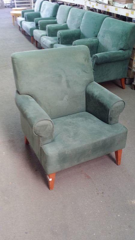 [龍宗清] 扶手麂皮沙發椅(單人) (16110306-0002) 客廳桌椅組 沙發組 扶手椅 