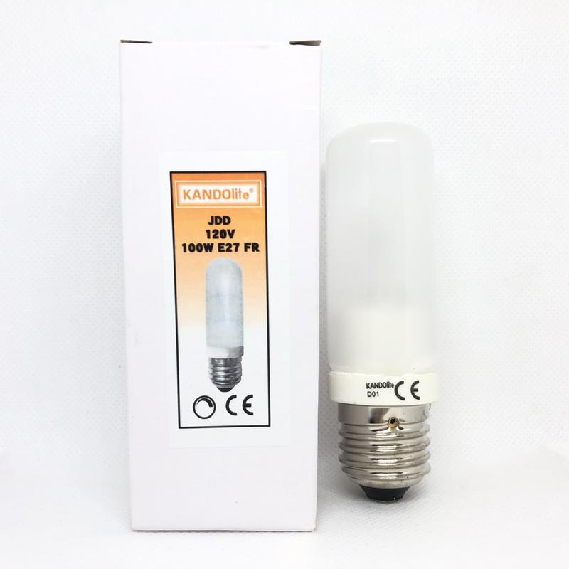 KANDOlite JDD 120V 100W FR E27 霧面模擬燈泡 攝影燈泡 閃光棚燈 燈泡