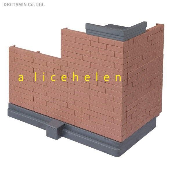 魂TAMASHII OPTION Brick Wall(Brown Ver) 磚牆棕色 高約22公分 代理 現貨