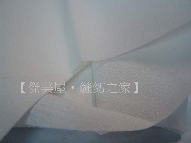 【傑美屋-縫紉之家】台灣製厚布襯厚襯包包用襯單膠白色買10碼送1碼#增加布料厚度顆粒膠