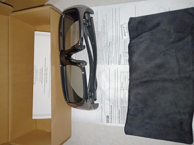 SONY TDG-BR100 3D眼鏡 適用NX710HX920EX720NX810LX900HX820
