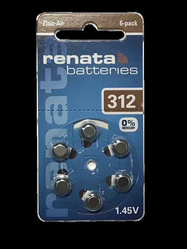瑞士原裝 RENATA 助聽器電池 ZA312 PR41 P312 312 電池