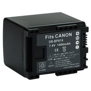 KAMERA Canon BP-819 數位相機副廠鋰電池 [適用機型 VIXIA  HF M30、HF M300、HF M31、HF S10]
