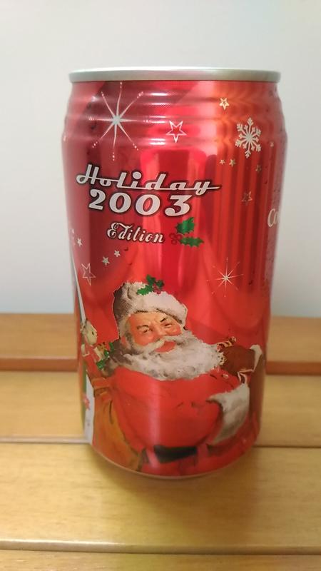 台灣可口可樂2003聖誕紀念罐