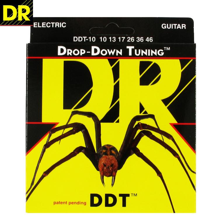 小叮噹的店- 電吉他弦 手工 美國DR DDT-10 (10-46) 鍍鎳 蜘蛛弦