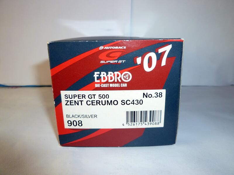 ebbro SUPER GT 500 ZENT CERUMO SC430 2007 | 露天市集| 全台最大的網