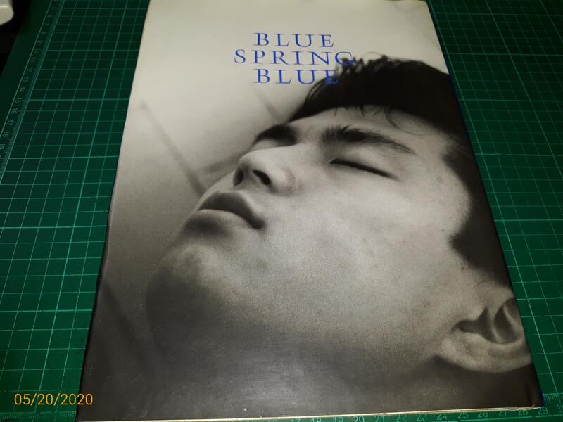 日本明星寫真《BLUE SPRING BLUE―仲村トオル寫真集》大本 ISBN:4924796034【CS超聖文化讚】