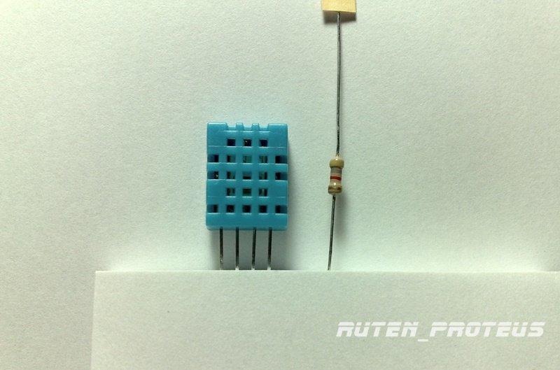 DHT11 - 溫濕度感測器 (可用於 Raspberry Pi, Arduino, 單晶片, 8051, AVR)
