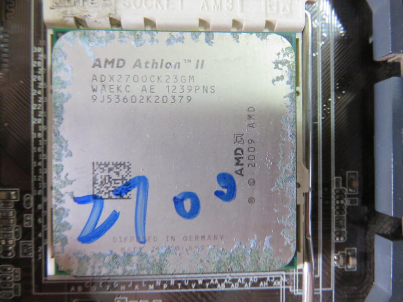 C.AM3 /AM2+CPU-Athlon II- ADX2700CK23GM 直購價50 | 露天市集 | 全台最大的網路購物市集