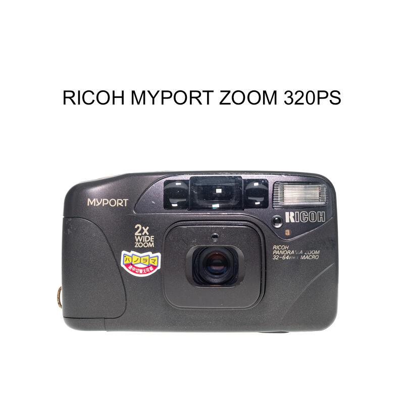 廖琪琪昭和相機舖】RICOH MYPORT ZOOM 320PS 支援寬景底片相機傻瓜含