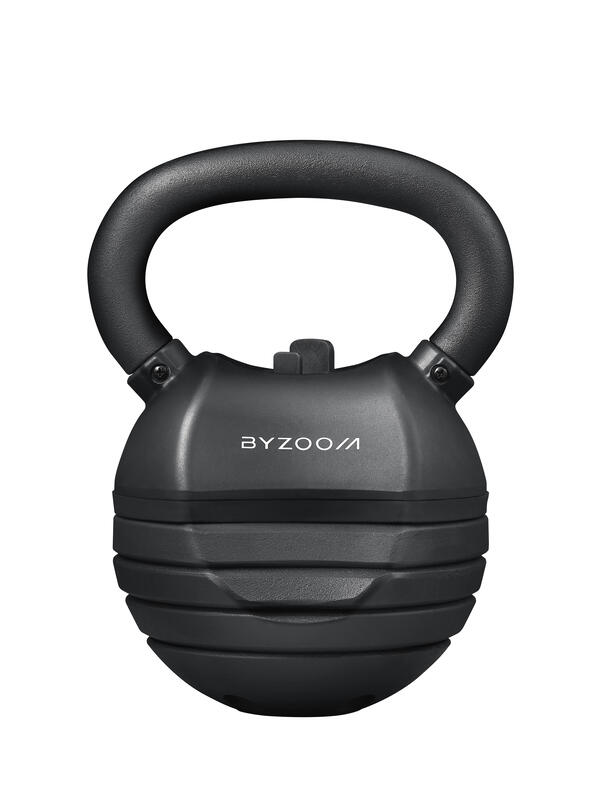 [古川小夫]「預購!!!  8月底發貨」 Byzoom Fitness 30磅 調整壺鈴 五個重量30磅/支