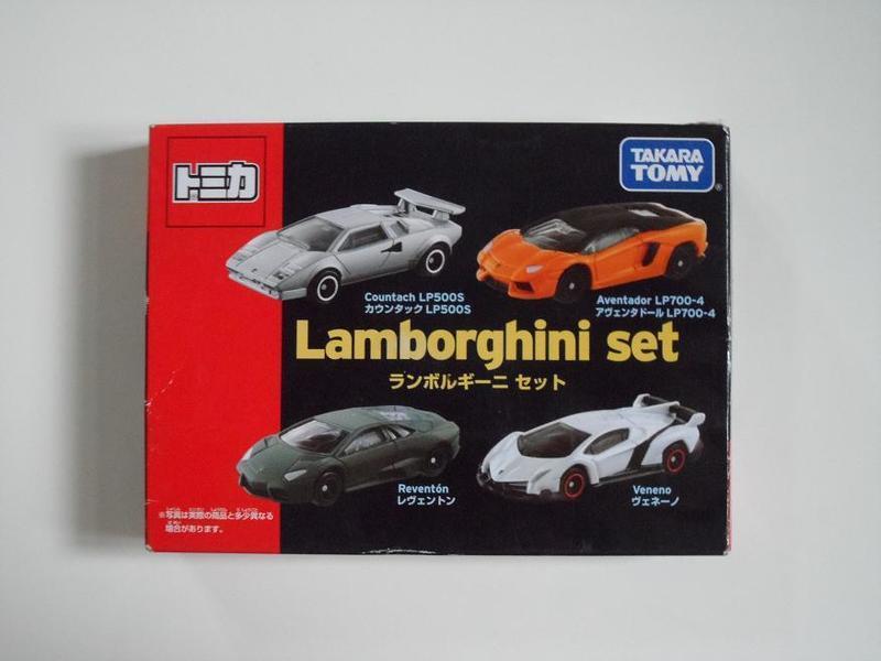［九尾妖狐] TOMY TOMICA Lamborghini 藍寶基尼車組 多美小汽車 火柴盒