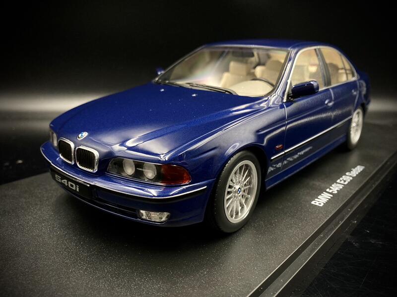 收藏模人】KK Scale BMW E39 540i 1995 寶藍色1/18 1:18 | 露天市集