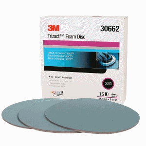 【卡爾汽車精品】3M 精密砂紙 5000番 Trizact Foam Disc 30662 砂紙 
