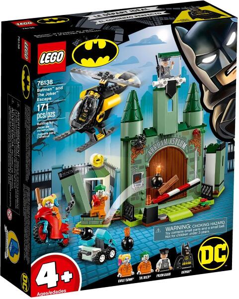<樂高機器人林老師專賣店>LEGO 76138 DC英雄系列 Batman™ and The Joker™ Escape