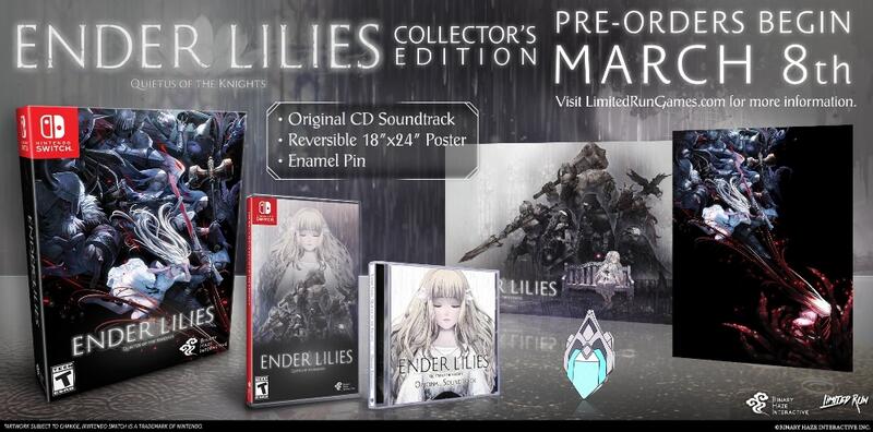 Switch ゲームソフト『ENDER LILIES 限定版』 CD欠品 | alfasaac.com