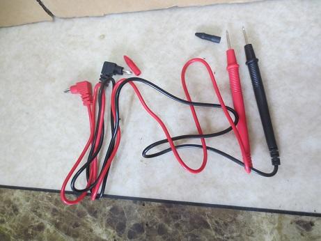 紅黑測棒  三用電表測試線 探棒  通用型探針  數位電表 勾表