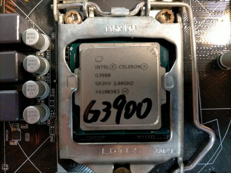 C. 1151CPU -Intel Celeron 處理器 G3900 2M 快取記憶體，2.80 GH直購價180