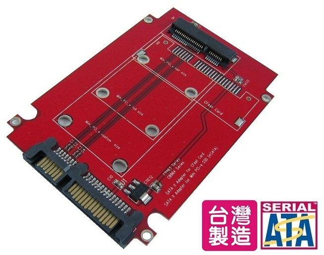 美樂華 CB963FA7 ASUS mini PCI-e SSD to SATA轉接卡
