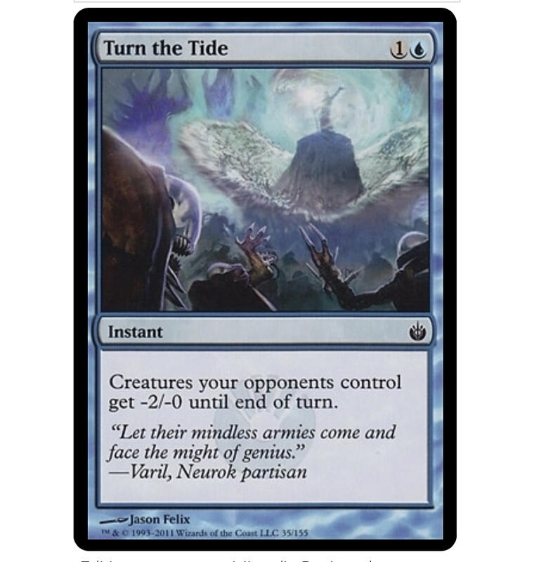 魔法部屋MTG單卡售MBS圍攻秘羅地Turn the Tide 【繁體中文NM+英文Mint