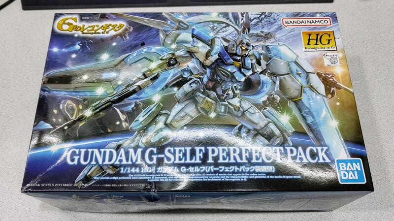 Maquette Gundam G-Self (Perfect Pack) Bandai échelle 1/144 - Kit En Plastique à Monter, Peinture Non Incluse