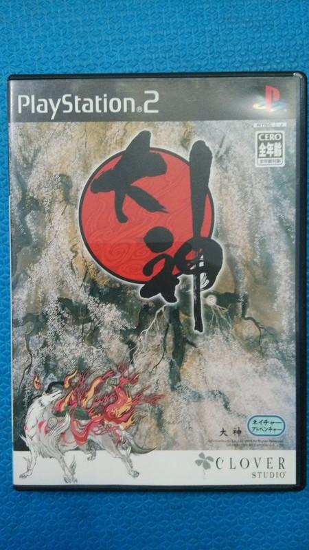 PlayStation 2(PS2)遊戲,Okami大神O-kami),獨特日式水墨風格,卡普空CAPCOM,日本版!