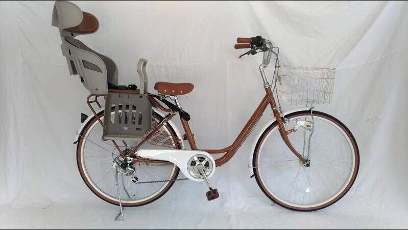 進口日本品牌 六速 26吋 親子腳踏自行單車 含配OGK兒童後座椅 日本親子腳踏車 日式親子車