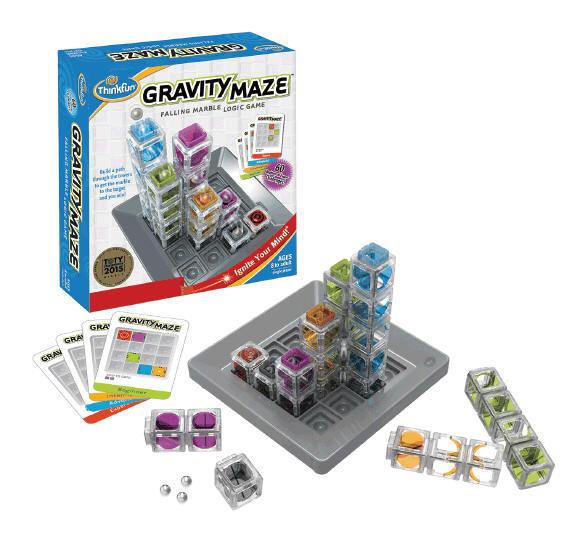 三國殺桌遊 Gravity Maze 3D迷宮塔 立體的彈珠軌道迷宮 美國THINK FUN 正版益智桌上遊戲
