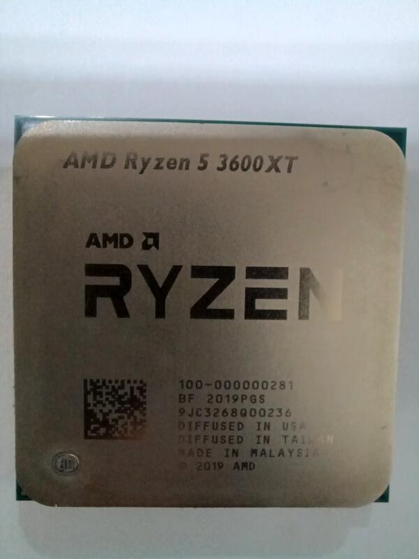 44 1500含運AM4 AMD R5 Ryzen 5 3600XT CPU 六核 無內顯