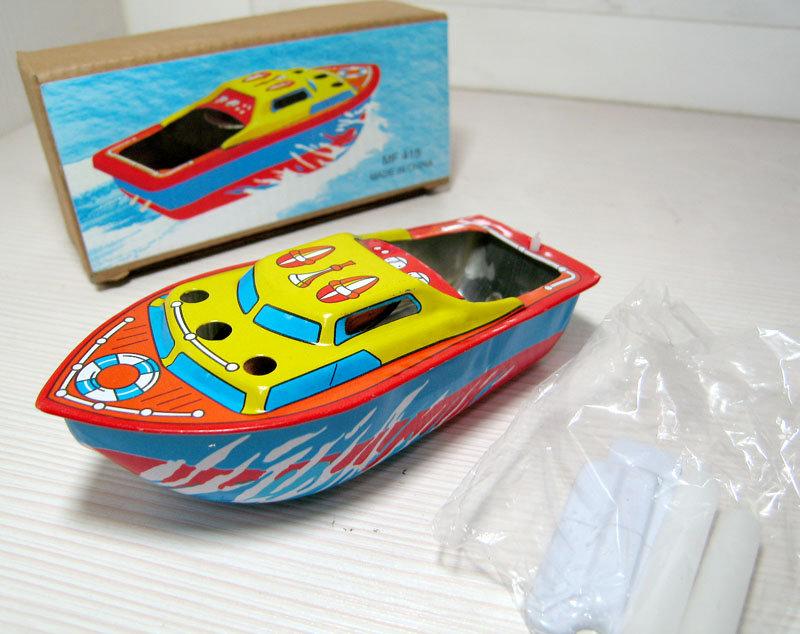 +鐵八甲+可愛Colorful Pop Pop Boat 蠟燭汽艇蠟燭船