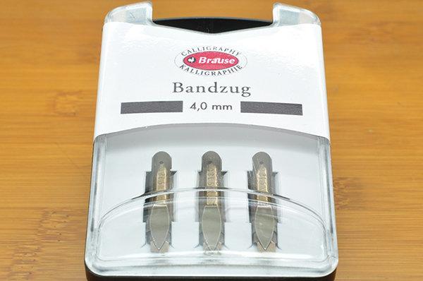 【鋼筆人】德國 Brause Bandzug 4.0mm 平尖 沾水筆 筆尖