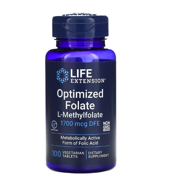  1700 100 life extension optimized folate 