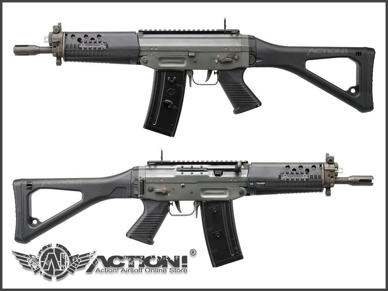 【Action!】補貨中）GHK 553 GBB氣動槍 (2022新版) CERAKOTE SIG灰