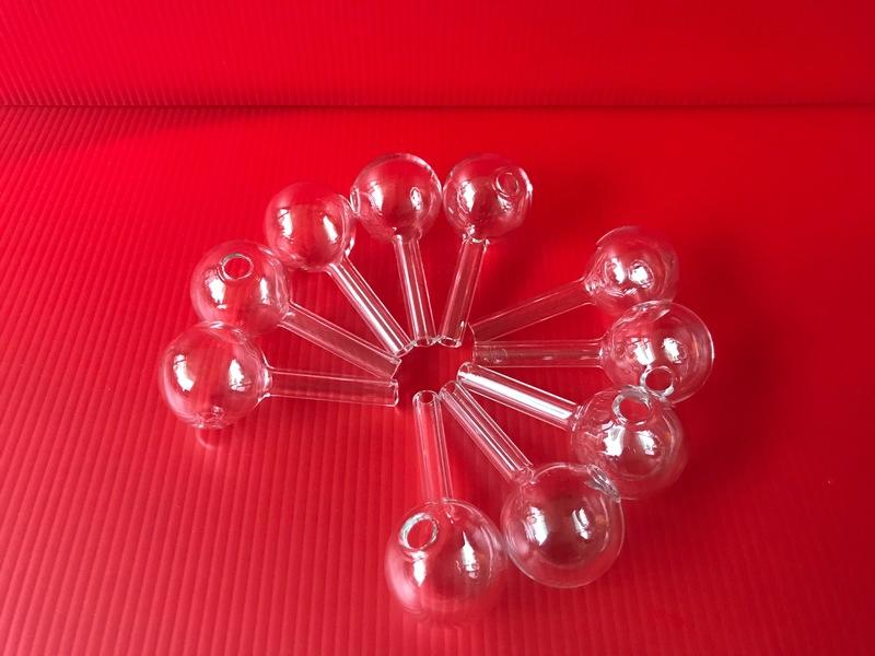 強化燒鍋(長7cm球徑3cm)玻璃球  鬼火 直鍋 直球 