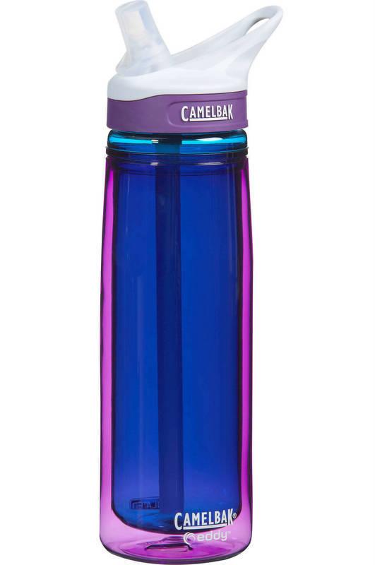 ├登山樂┤美國Camelbak 多水雙層隔溫吸管水瓶-600ml #CB53619 扶桑紫
