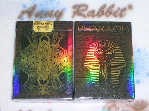 【USPCC撲克】Pharaoh limited edition Foil Case Playing Cards 鋁箔包裝撲克牌~現貨供應
