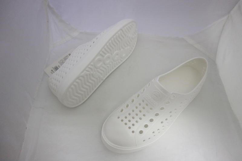 COQUI 剩白色女鞋7102洞洞鞋 輕便鞋 懶人鞋 清涼透氣 舒適防水 白  紅36~40號