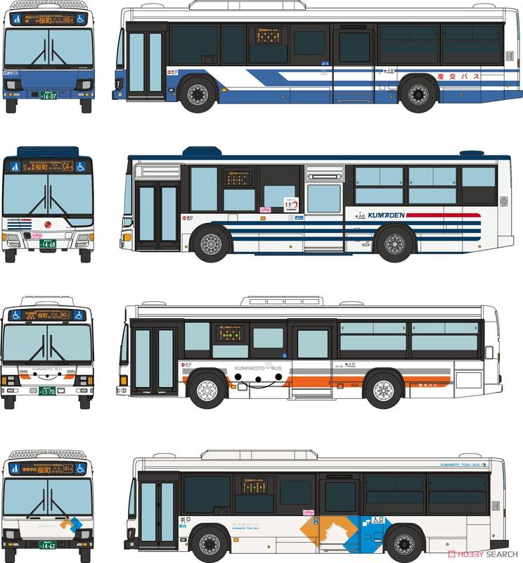 [暴走犬]TOMYTEC2020  現貨 日版  1/150 巴士系列 熊本櫻町巴士總站A組 4台一套 N規
