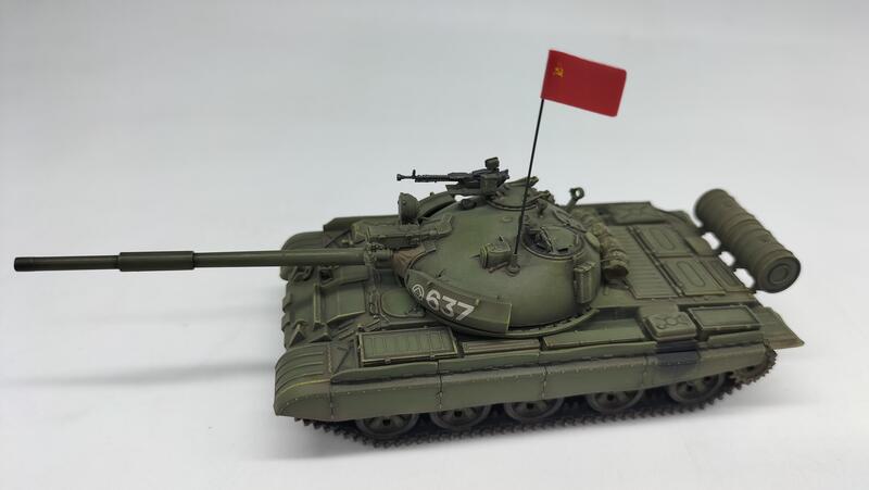 【軍模館】指尖模室 - 1/72 蘇聯遠東軍區T-62BDD 第141坦克近衛團，第40摩托化步兵師 ZJ72014 | 露天市集 | 全台最 ...