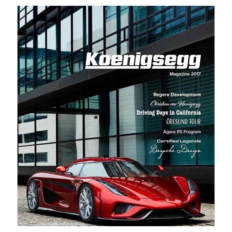 超跑RC工房-<缺貨> Koenigsegg 正版原廠精品 2017車廠雜誌 免運