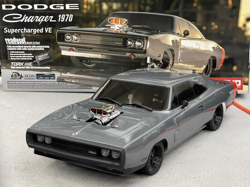 偉立模型Kyosho 34492T1 FAZER Mk2 FZ02L VE 1970 Dodge 1/10 電動免運 - Main Image