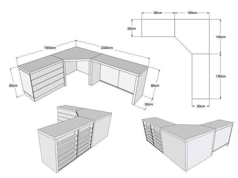 匠術系統家具/L書桌訂製/Egger板材/E0規格