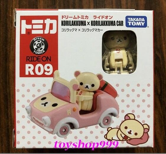 R09 騎乘系列 粉紅拉拉熊 日本TAKARA TOMY TOMICA 多美小汽車 (999玩具店)