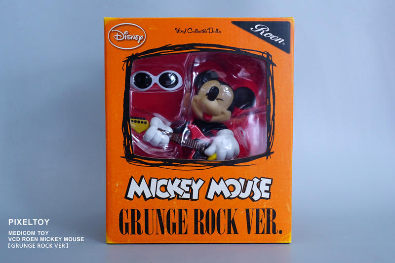 MEDICOM TOY】VCD ROEN MICKEY MOUSE【GRUNGE ROCK VER】 | 露天市集