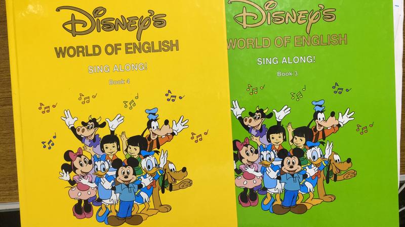 2本合售 寰宇迪士尼 Disney's World of english sing along 34 童書繪本 Y135